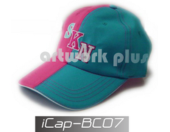หมวกเบสบอล,Baseball Cap,iCap-BC07,หมวกพรีเมี่ยม,หมวกแก๊ป,หมวกผ้าฝ้าย,หมวกปักโลโก้,หมวกกีฬา,Hat,Promotional Cap,Logo Cap